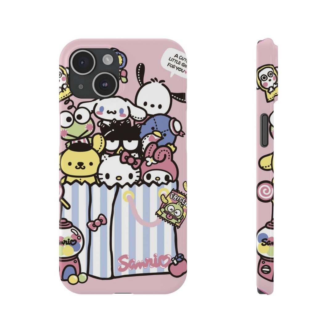 Hello Kitty and Friends slim Phone Cases for All Apple Iphones - Etsy