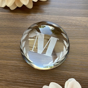 Custom Crystal Paperweight | Father&#39;s Day Gift | Gift for Dad | Custom Paperweight | Personalized Gift | Custom Gifts | Father&#39;s Day Present