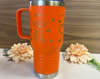 Custom Tigger Tumbler | Personalized Disney Stainless Steel Mug