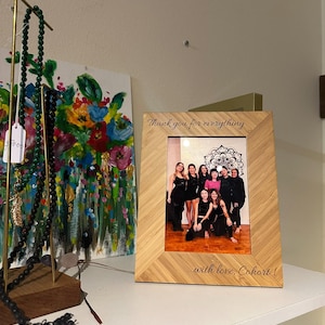 Personalisierte Acrylfoto-Plakette: Geschenk für die Wertschätzung des Lehrers