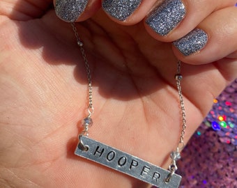 Hooper Bar Necklace // Hula Hooper Necklace