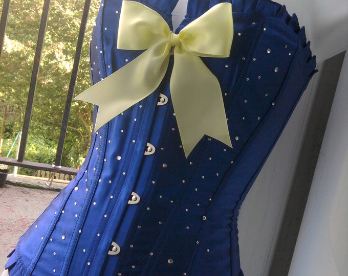 SNOW WHITE Corset Halloween Costume Steel Busk 50s Pin up Gal Etsy