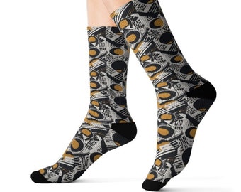 Metro chic socks, geometrical sock, fun sock, cool sock, sleek sock, chic sock, chic, fun, cool, geometrical,urban socks, urban