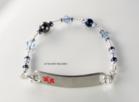 medical id bracelets etsy