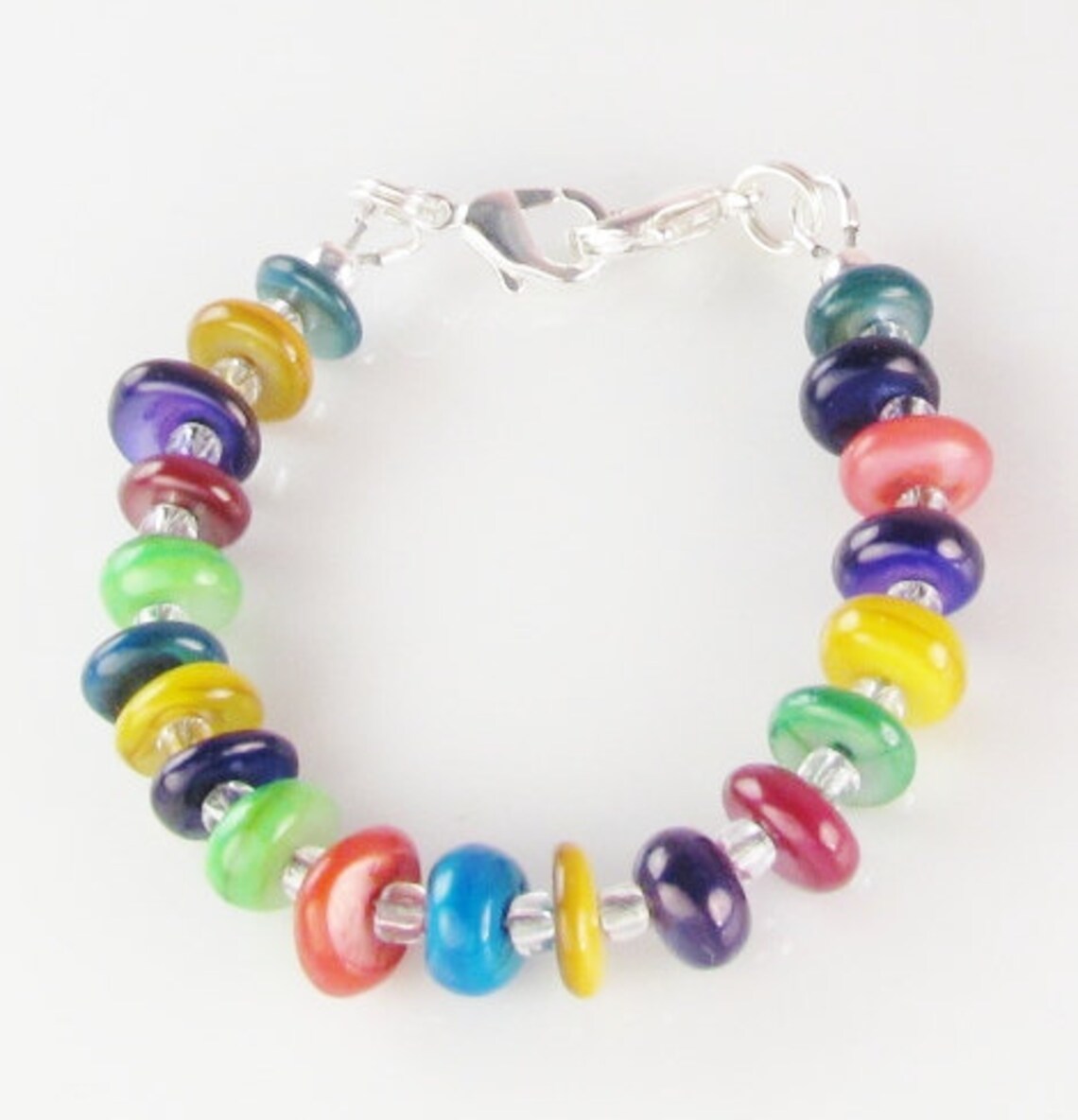Multi Color Medical Bracelet Attachment CARNIVAL for Your ID Etsy