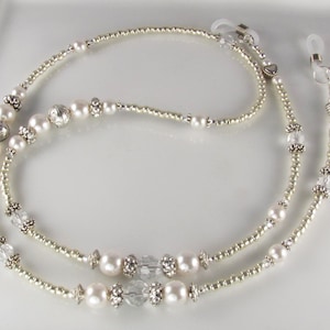 Silber & Perle Brillenhalter ANTIQUE PEARL Perlen Brillenleine
