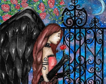 Gothic Art Angel Art Fantasy Art Dark Art Spiritual Art Sacred Art Divine Art