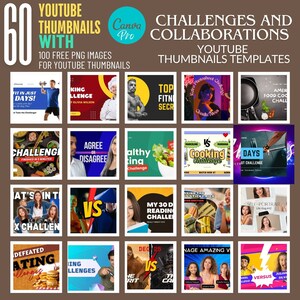 YOUTUBE THUMBNAILS FOR DOCUMENTARIES VIDEOS ON YOUTUBE. EDITABLE CANVA TEMPLATES