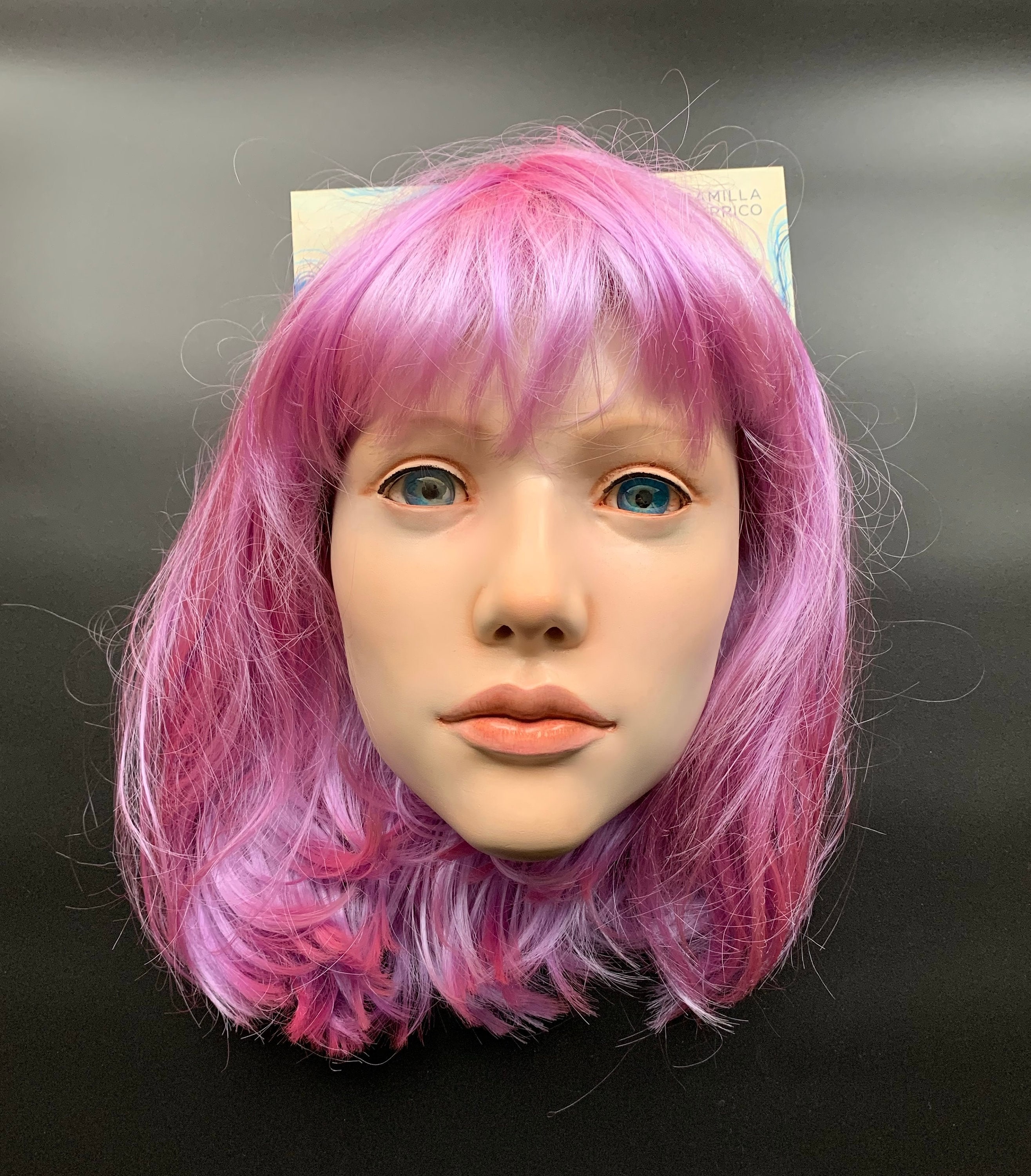 Kigurumi Maske.Puppenkopf. Anime Maske.Crossdressing Maske. Animegao. Karneval Maske.BJD Kopf Puppe.Echte Gesichtsmaske. Manga Maske.