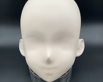Anime Kunstharz Maske mit selbst designtem Blanko-Gesichtsschutz. Masken auf Bestellung.Kigurumi Maske. Anime Maske. Crossdressing Maske. Animegao. Manga Maske.