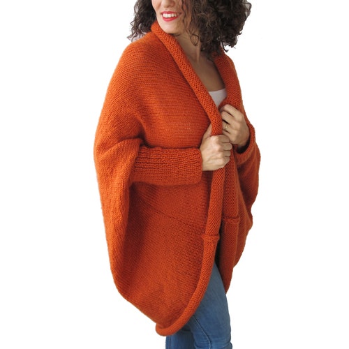 Wrap Sweater Wrap Cardigan Oversized 