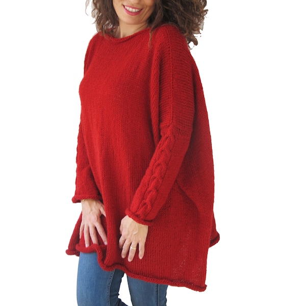 Angora Sweater, Loose Fit Sweater, Plus Size Sweater, Oversized Sweater, Wool Sweater, Premium Wool Sweater, Wool Jumper, Oversized Jumper
