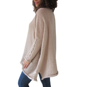 Angora Sweater Loose Fit Sweater Plus Size Sweater - Etsy