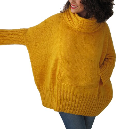 mustard jumper plus size