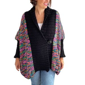 Woman Cardigan, Wool Cardigan, Wool Jacket, Hand Knit Jacket, Knit Jacket