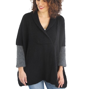 Oversized Sweater, Boho Clothing, Oversized Jumper, Bohomian Clothing, Plus Size Sweater, Loose Fit Sweater