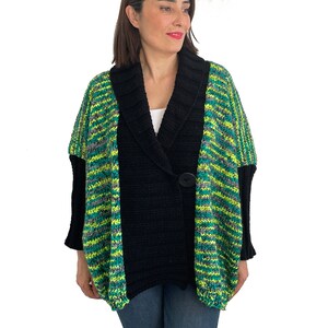 Woman Cardigan, Wool Cardigan, Wool Jacket, Hand Knit Jacket, Knit Jacket