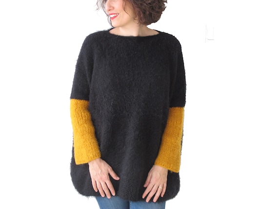 Casual black hotsell sweater