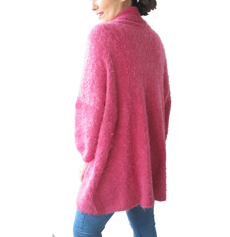 Hand Knitted Sweater Plus Size Jumper Over Size Sweater Hand Knit