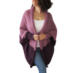 Wool Cardigan, Plus Size Cardigan, Open Front Cardigan, Wrap Cardigan, Plus Size Clothing, Oversized Cardigan