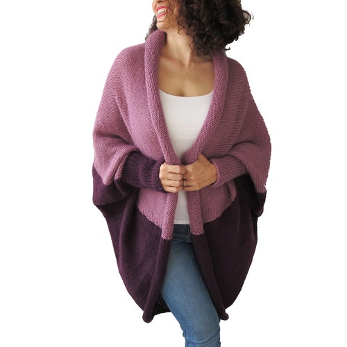 Afra Wool Cardigan, Plus Size Cardigan, Open Front Cardigan, Wrap Cardigan, Plus Size Clothing, Oversized Cardigan