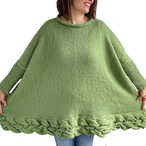 Knit Sweater, Woman Sweater, Plus Size Sweater, Plus Size Clothing, Wool Woman Sweater, Oversize Sweater
