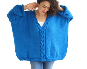 Plus Size Sweater, Big Size Sweater, Oversize Sweater, Wool Woman Sweater