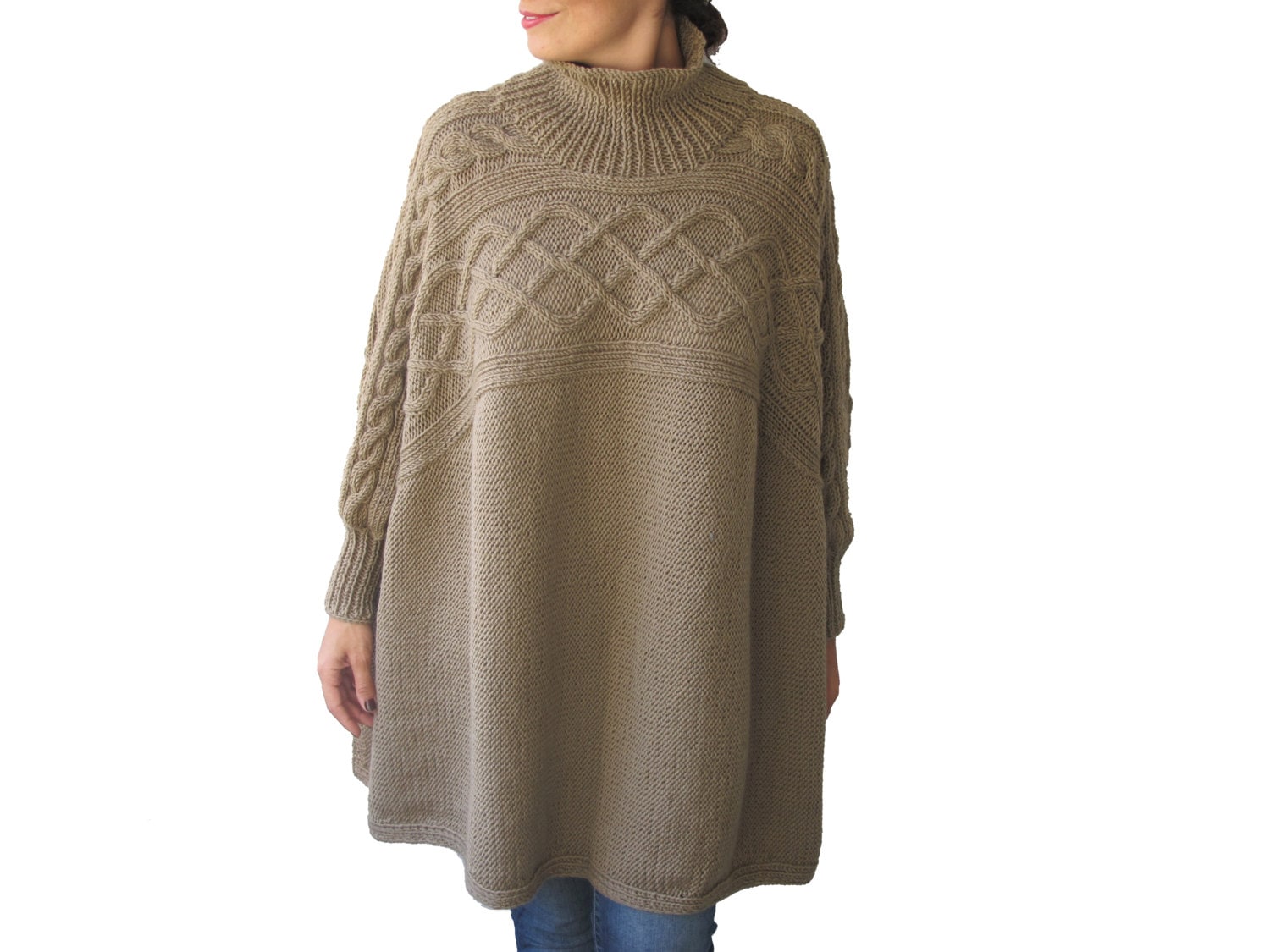 Simply noelle clearance poncho sweater