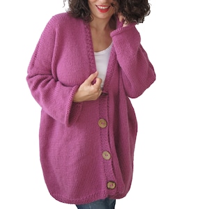 Long Mohair Cardigan, Maxi Knit Cardigan, Loose Knit Long Mohair Cardigan, Maxi Knit Cardigan, Loose Knit