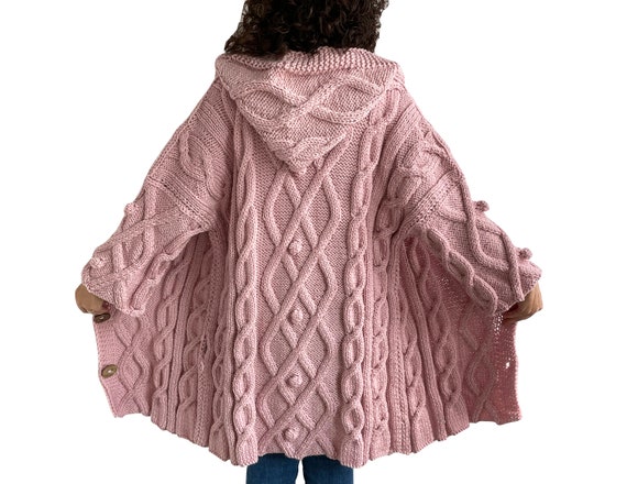 Cardigan Da Donna Oversize MI9005 Grigio - Foto 14