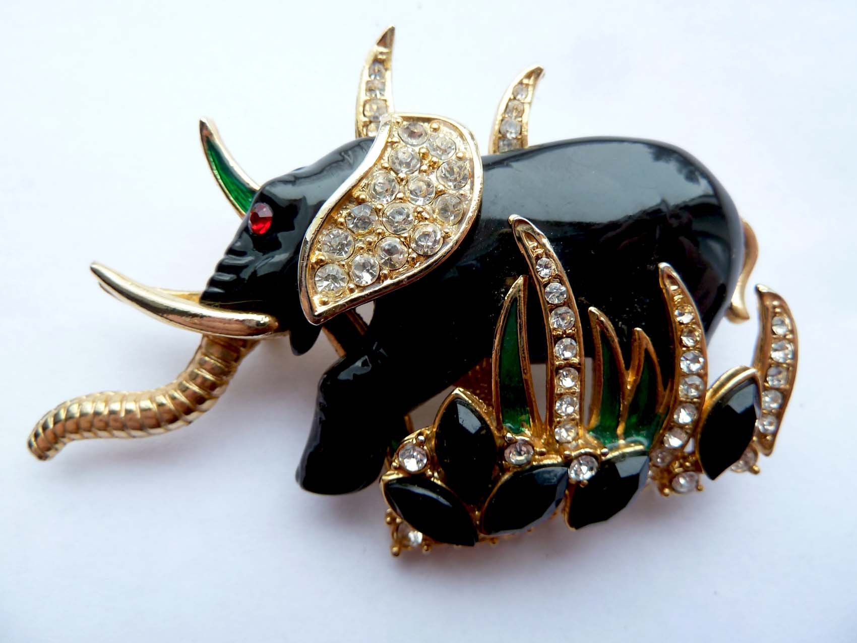 Vintage Hattie Carnegie Elephant in the 