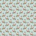 Super Bloom Fabric - Andover Fabric- Half Yard - Clover Flowers Sky Light Blue & Pink Edyta Sitar Laundry Basket Quilt Shirting A-9451-BL