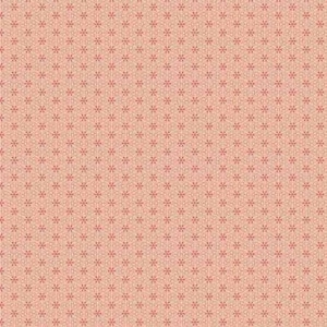 Primrose Fabric - Half Yard- Edyta Sitar Fabric Petal Pink Geometric Print Starflowers Laundry Basket Quilts Andover Fabric A-528-E