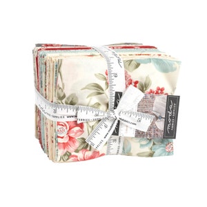 Etchings Fat Quarter Bundle -Moda Fabric- Collection for a Cause Howard Marcus 3 Sisters Three Sisters Cotton Quilt Fabric Set of 34 44330AB
