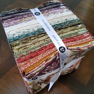 Practical Magic Fat Quarter Fabric Bundle - Andover Fabric- Edyta Sitar Laundry Basket Quilts Fall Fabric Collection Set of 32 Fabrics