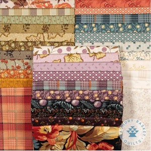 Practical Magic Half Yard Fabric Bundle - Andover Fabric- Edyta Sitar Laundry Basket Quilts Fall Fabric Collection Set of 32 Fabrics