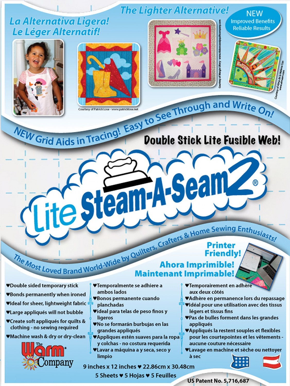 Lite Steam-a-seam II 12 Wide 