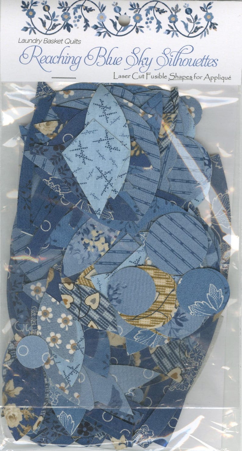 Reaching Blue Sky PATTERN Edyta Sitar Laundry Basket Quilt Andover Fabric Quilt Pattern featuring Blue Sky Fabrics LBQ-0629-P