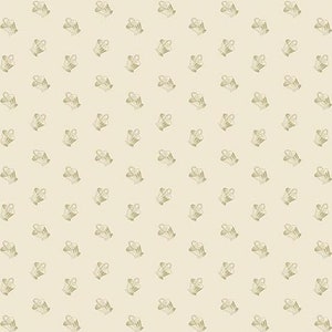 Royal Blue Fabric - Half Yard - Andover - Wicker Baskets Tan on Cream Shirting Fabric Edyta Sitar Laundry Basket Quilts A-9186-BL