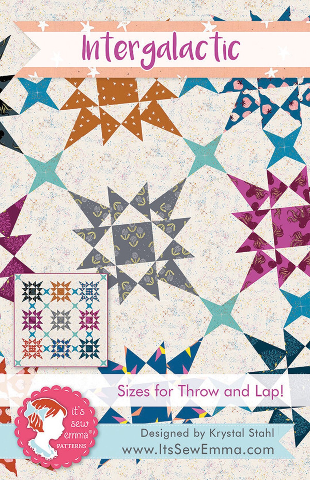 Intergalactic Quilt Pattern - It's Sew Emma From Fat Quarter Shop ...