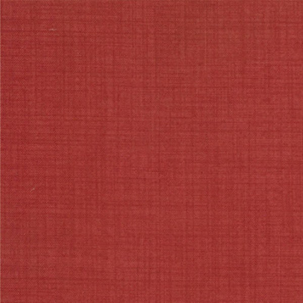 French General Favorites Fabric - Half Yard - Moda Fabric Classic Solid Rouge Red Kaari Meng French General Fleur de Noel Fabric 13529 23