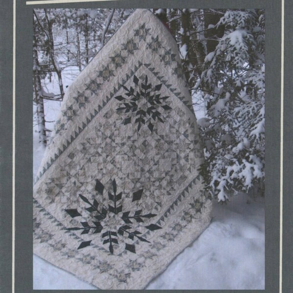 Winter Joy Quilt Pattern - Border Creek Station Quilt Pattern featuring Fabric from Laundry Basket Quilts Quilting Pattern