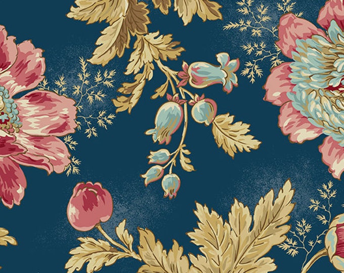 Super Bloom Fabric Andover Fabric Half Yard Large Scale Floral Flowers