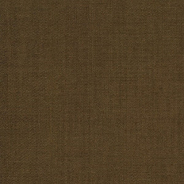 French General Favorites Fabric - Half Yard - Moda Fabric Classic Solid Dark Brown Kaari Meng for French General Fabric 13529 55