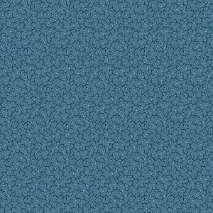 Fountain Blue Fabric - Half Yard - Dot Maze Coral Design Teal Blue with Small Dots Laundry Basket Quilts Cotton Andover Fabric A-314-B