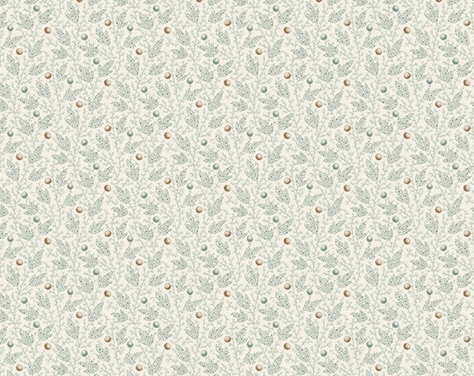 Super Bloom Fabric Andover Fabric Half Yard Antique Design Leaves off