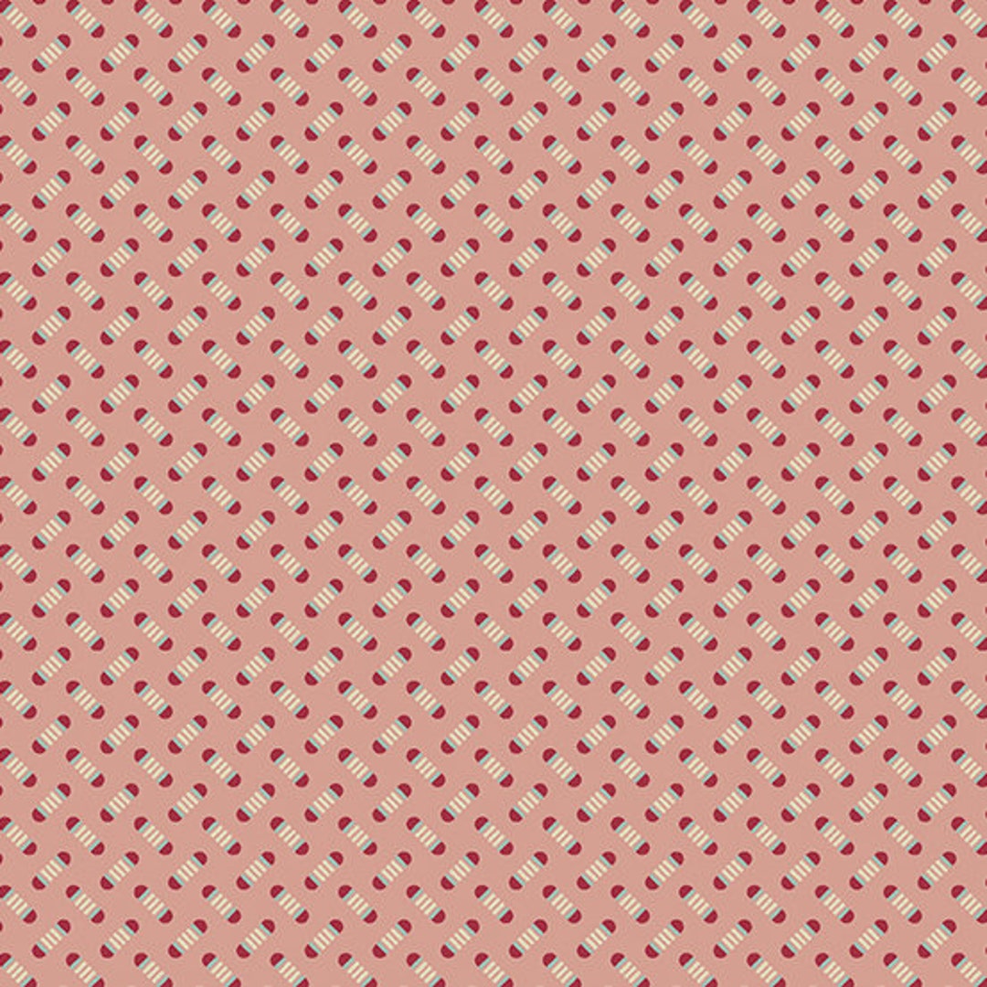 Super Bloom Fabric Andover Fabric Half Yard Sweet Pea Small Geometric