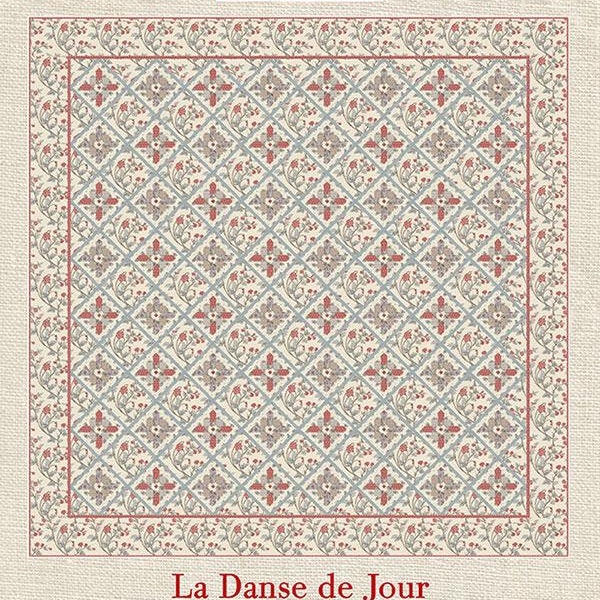 La Danse de Jour Quilt Pattern - French General Quilt Pattern featuring Fabric from La Grande Soiree Fabric Collection Moda Pattern GS 002