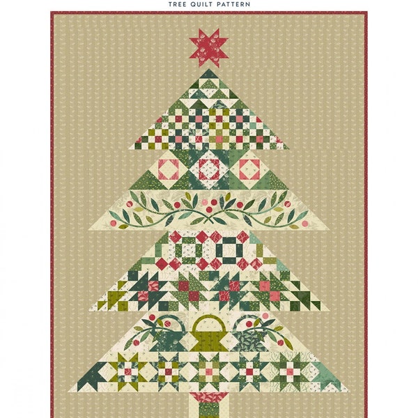 Laundry Basket Christmas Tree Quilt Pattern Etsy