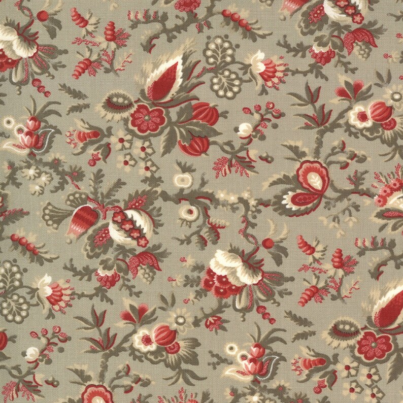 Jardin De Fleurs Mini Charm Pack French General Fabric Moda Etsy